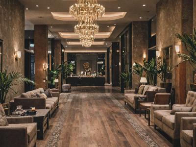 Hotel lobby design